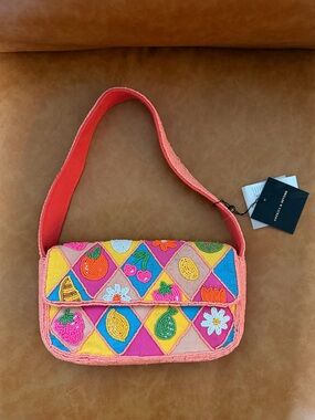 Viral TJ Maxx Beaded Fruit Flower Bag Made in India Colorful TikTok Trend Purse